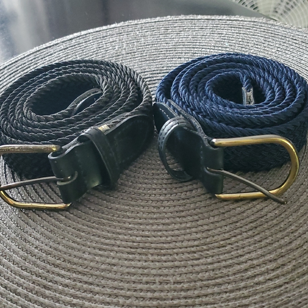 Men's Stretch Woven Belts (2)